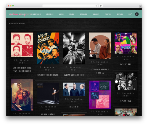 JamSession best WordPress theme - salondejazz.de