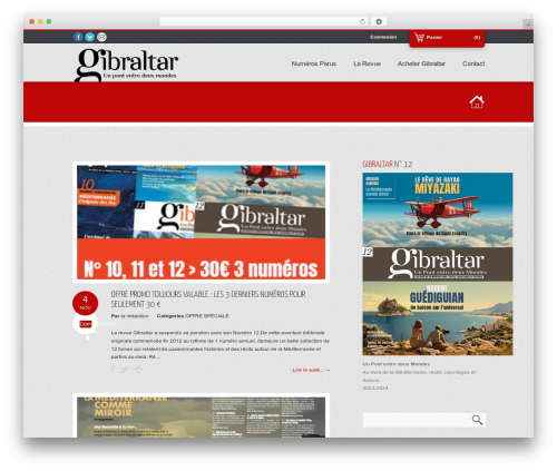 Mercor premium WordPress theme - gibraltar-revue.com