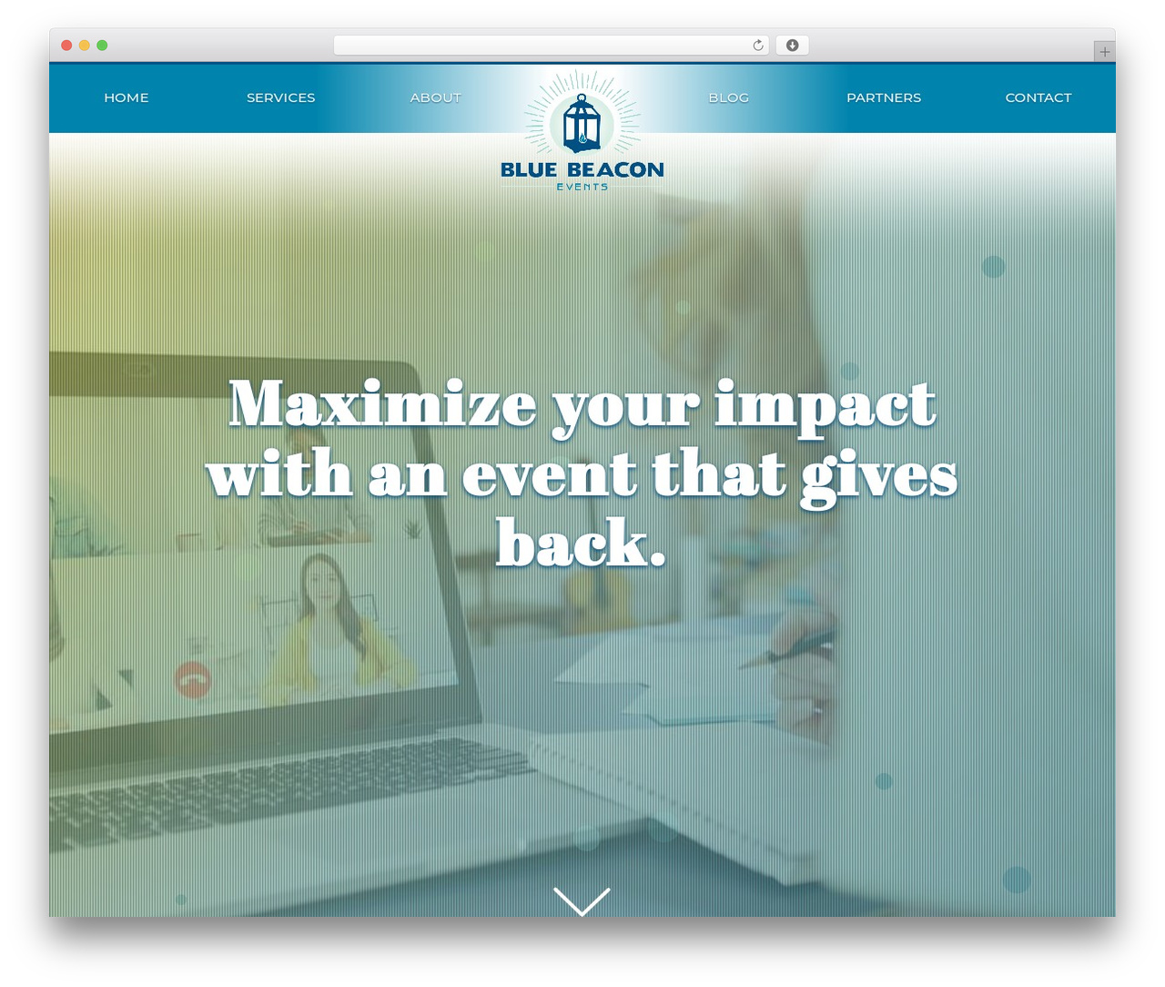 Themify Basic WordPress website theme - bluebeaconevents.com
