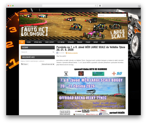 WordPress theme CarStudio - autorcolomouc.cz