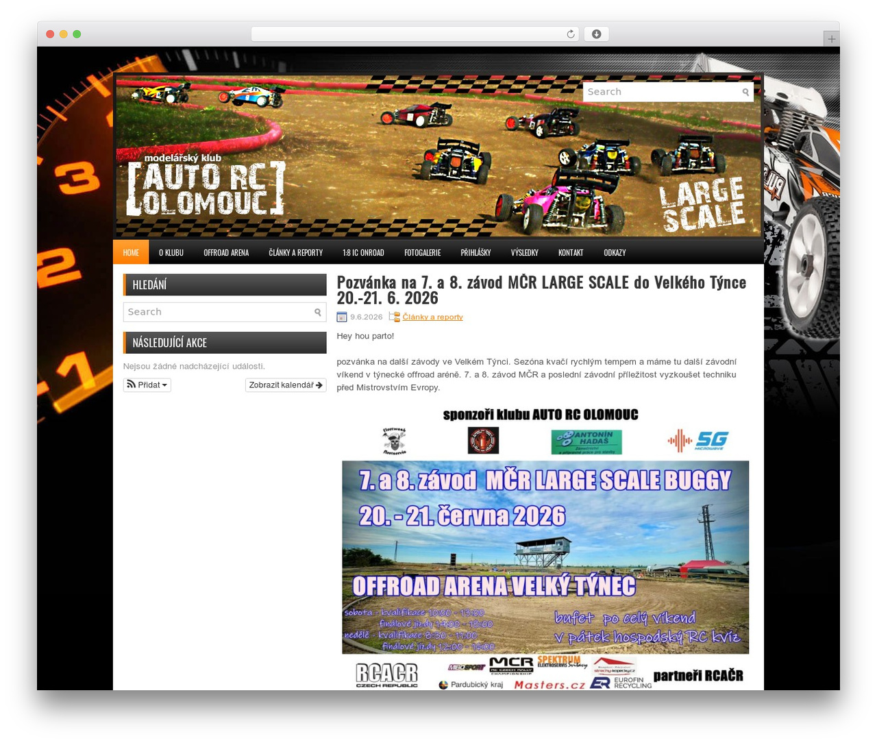 WordPress theme CarStudio - autorcolomouc.cz