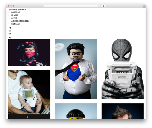 WordPress theme Whizz - geoffroygomez.com