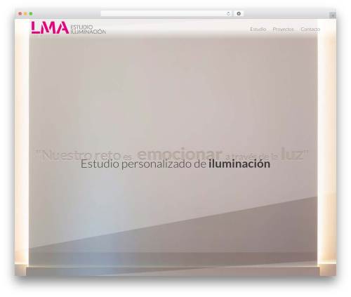 WPUP theme WordPress - lmailuminacion.com