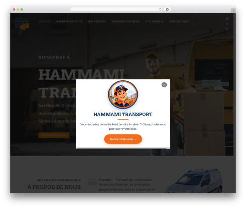 Cargo WordPress plugin - hammami-transport.com