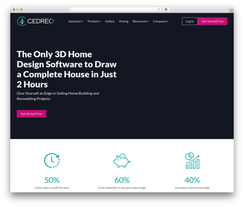Cedreo WordPress theme - cedreo.com