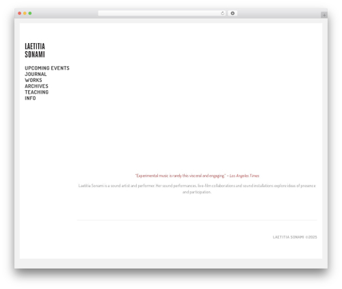 HyperX best WordPress theme - sonami.net