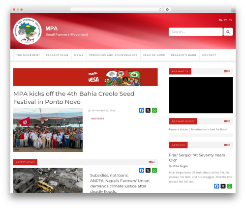MPA theme WordPress - mpabrasil.org.br