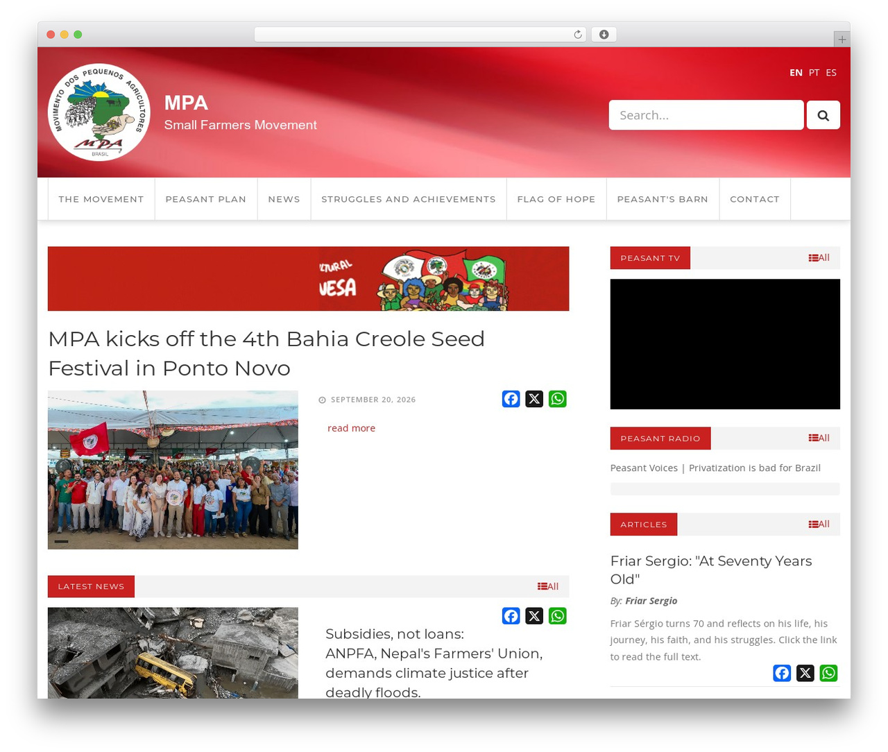 MPA theme WordPress - mpabrasil.org.br