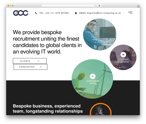 OCC Computing WordPress theme - occgroup.co.uk