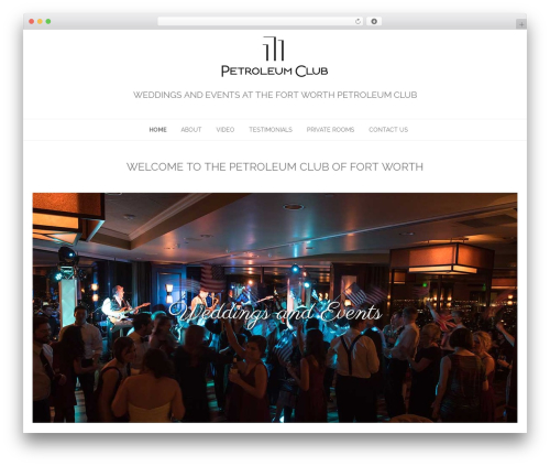_tk premium WordPress theme - eventsattheclub.com