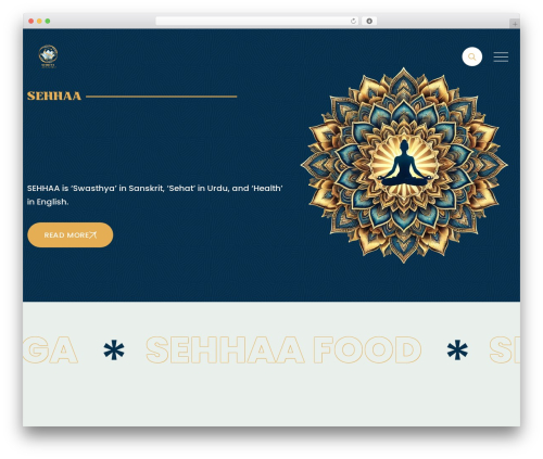 WordPress theme Yoge - sehhaa.org
