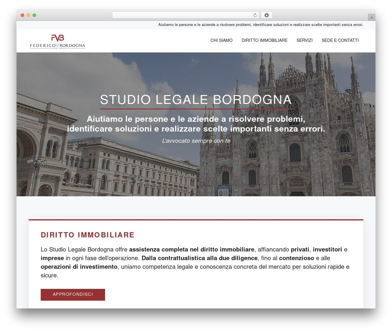 WP theme GeneratePress - studiolegalebordogna.it