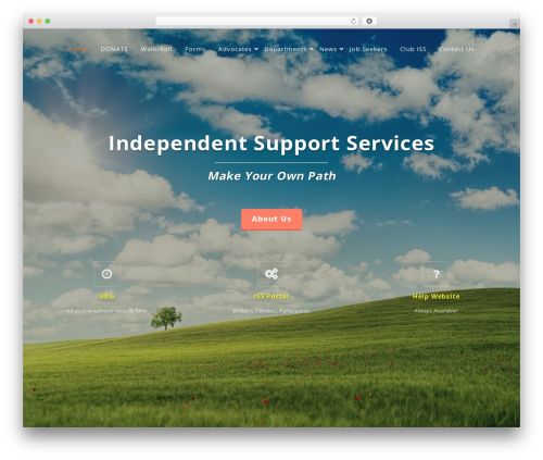 Featuredlite top WordPress theme - issny.org