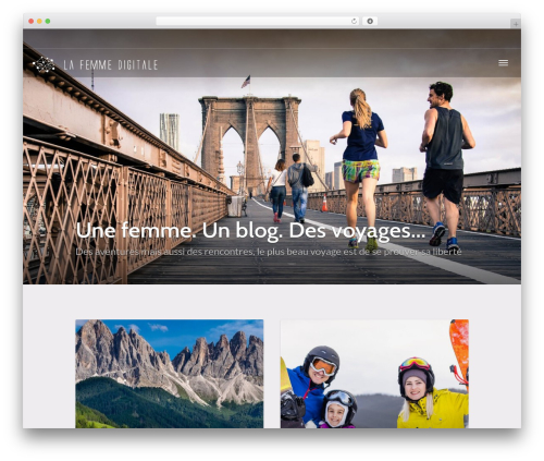 Go Explore! WordPress theme - lafemmedigitale.fr