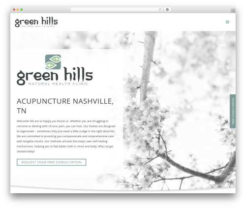 Jupiter WordPress theme - nashvilleacupuncture.com