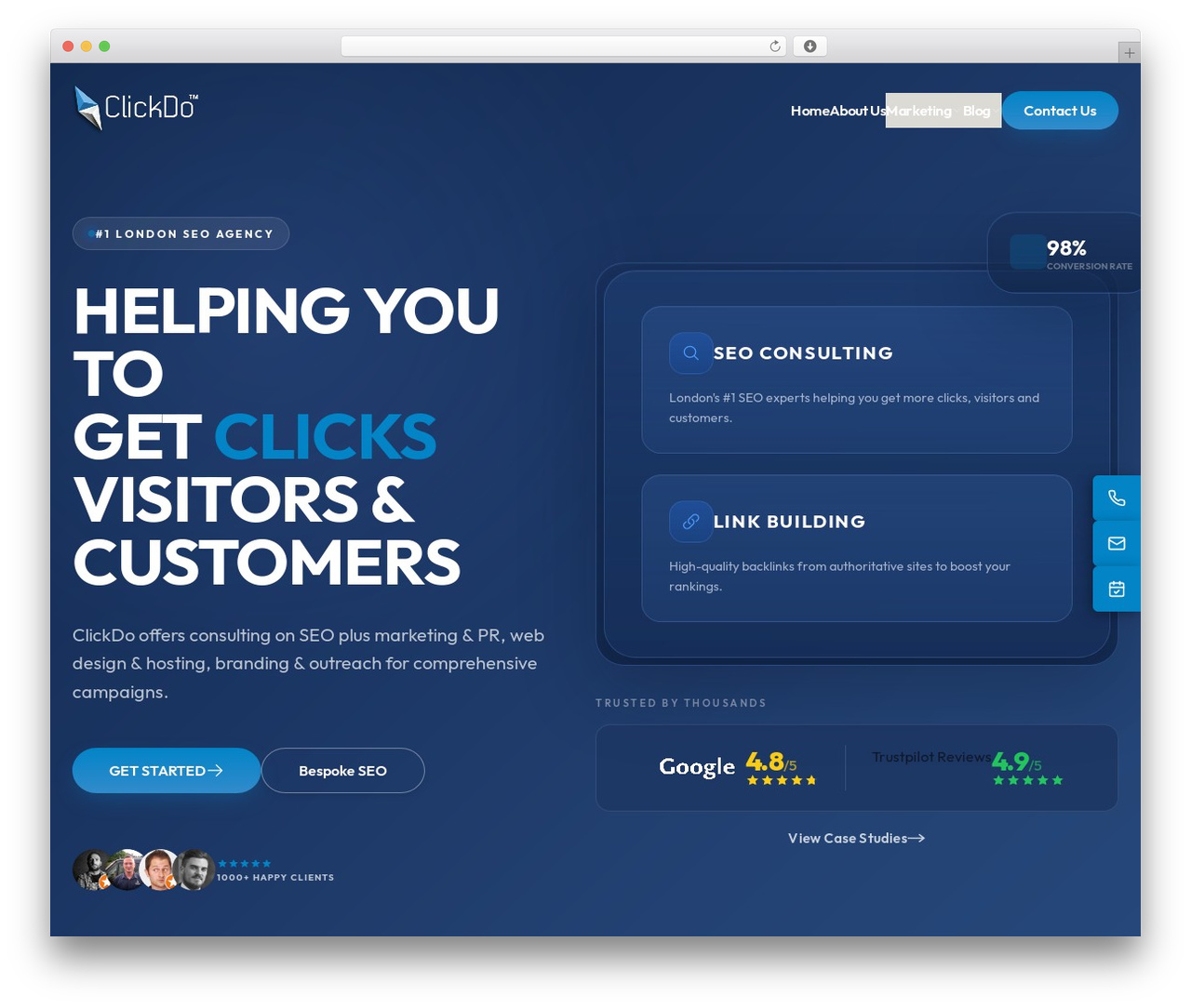 Theme WordPress ClickDo theme - clickdo.co.uk