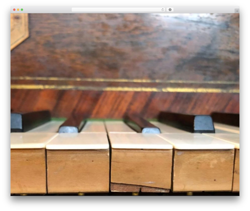 visualize WordPress theme - camilla-piano.com