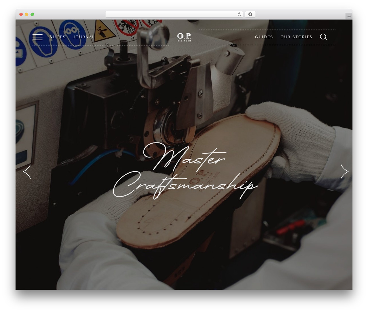 WordPress theme OP - oldposh.com