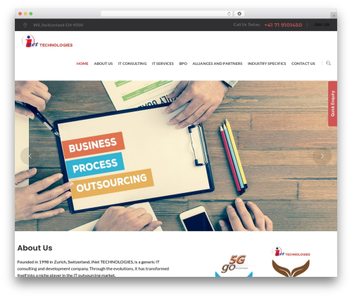 Vc composer WordPress plugin - inettechnologies.ch
