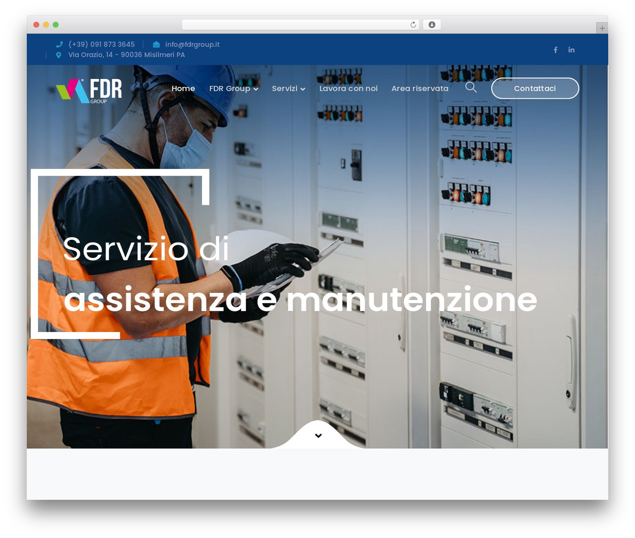 Bauer WordPress theme - fdrgroup.it