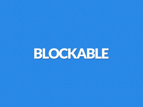 Blockable WordPress theme by James Koussertari