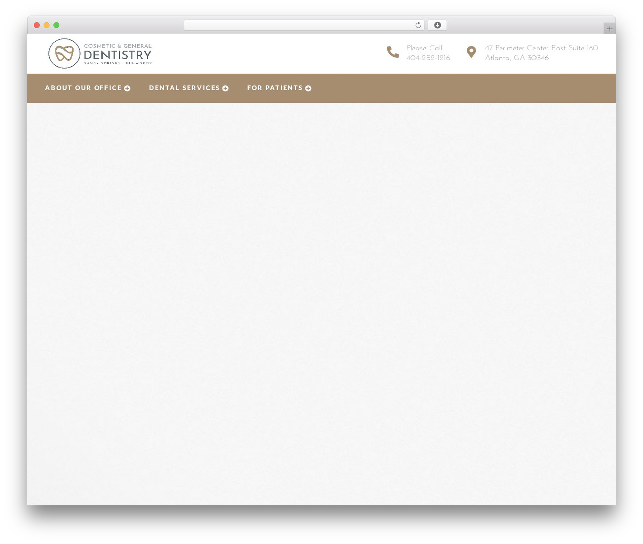 Codebase Child WordPress theme - sandyspringsdentistry.com
