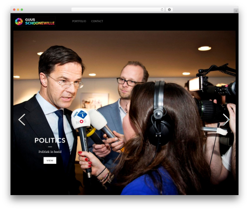 Fluxus WordPress theme - guusschoonewille.nl