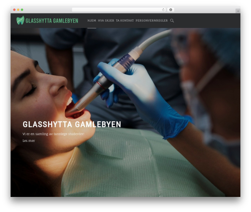 Forstron theme WordPress - glasshytta-gamlebyen.no