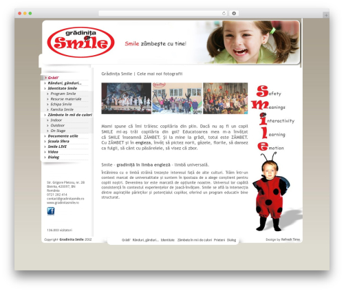 Maya Shop theme WordPress - gradinitasmile.ro/2.0
