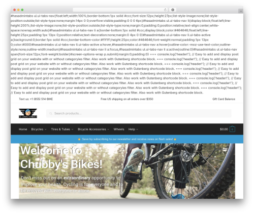 Woocommerce dropshipping WordPress plugin - chubbysbikes.com