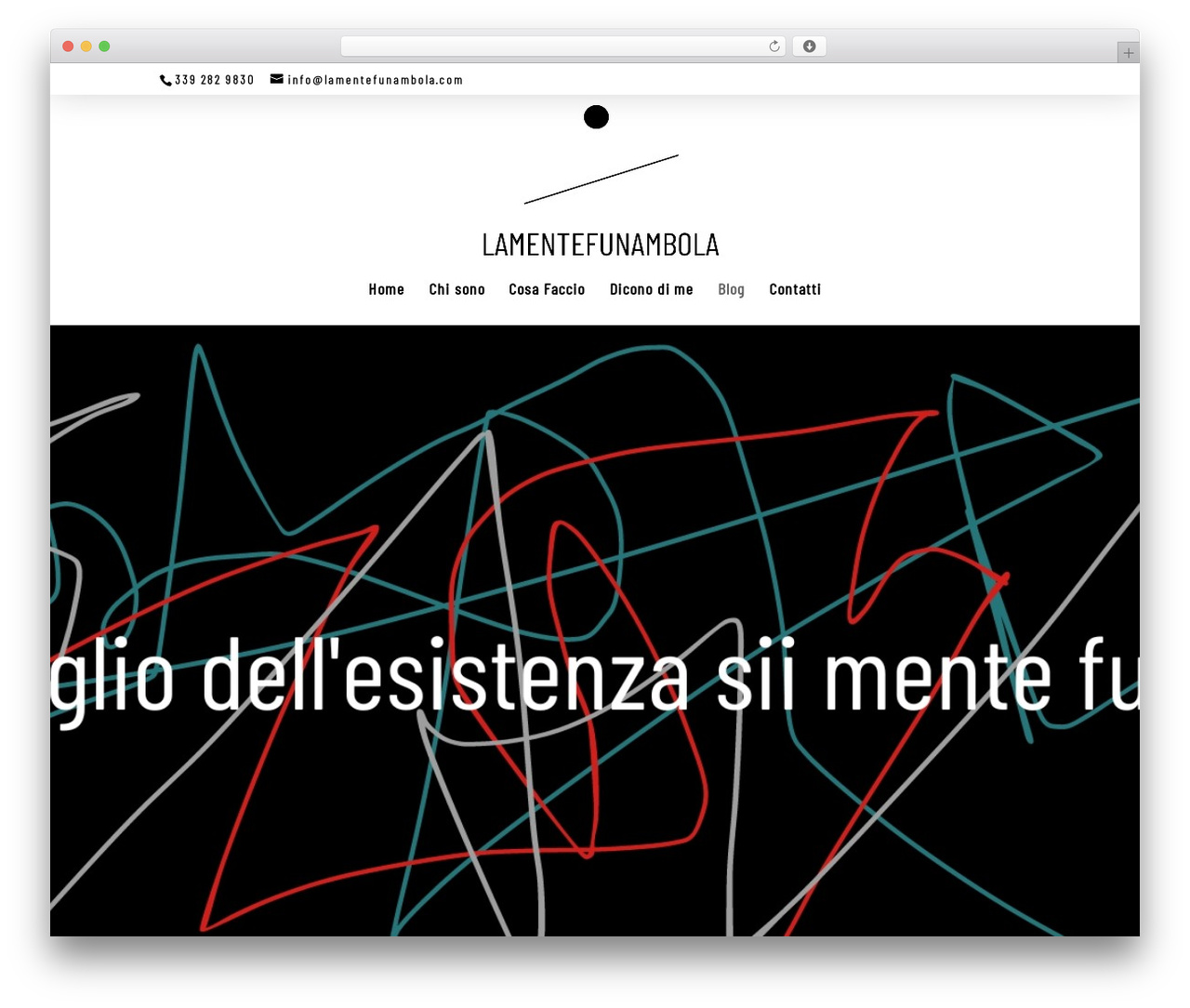 Theme WordPress Divi - lamentefunambola.com