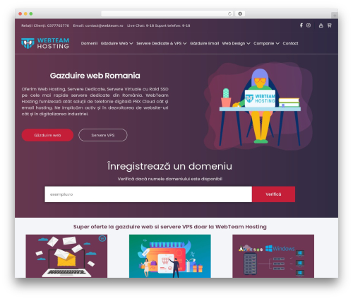 Phox host WordPress plugin - webteam.ro