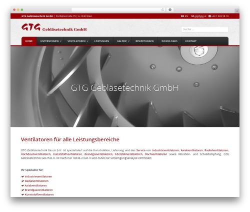 WordPress theme Theme - gtg.at