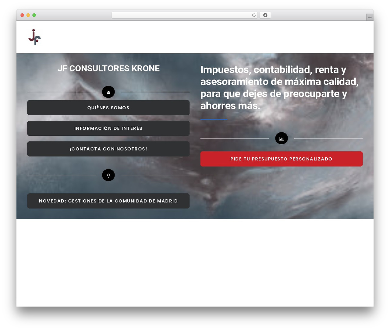 WP theme Uncode - jfkrone.com