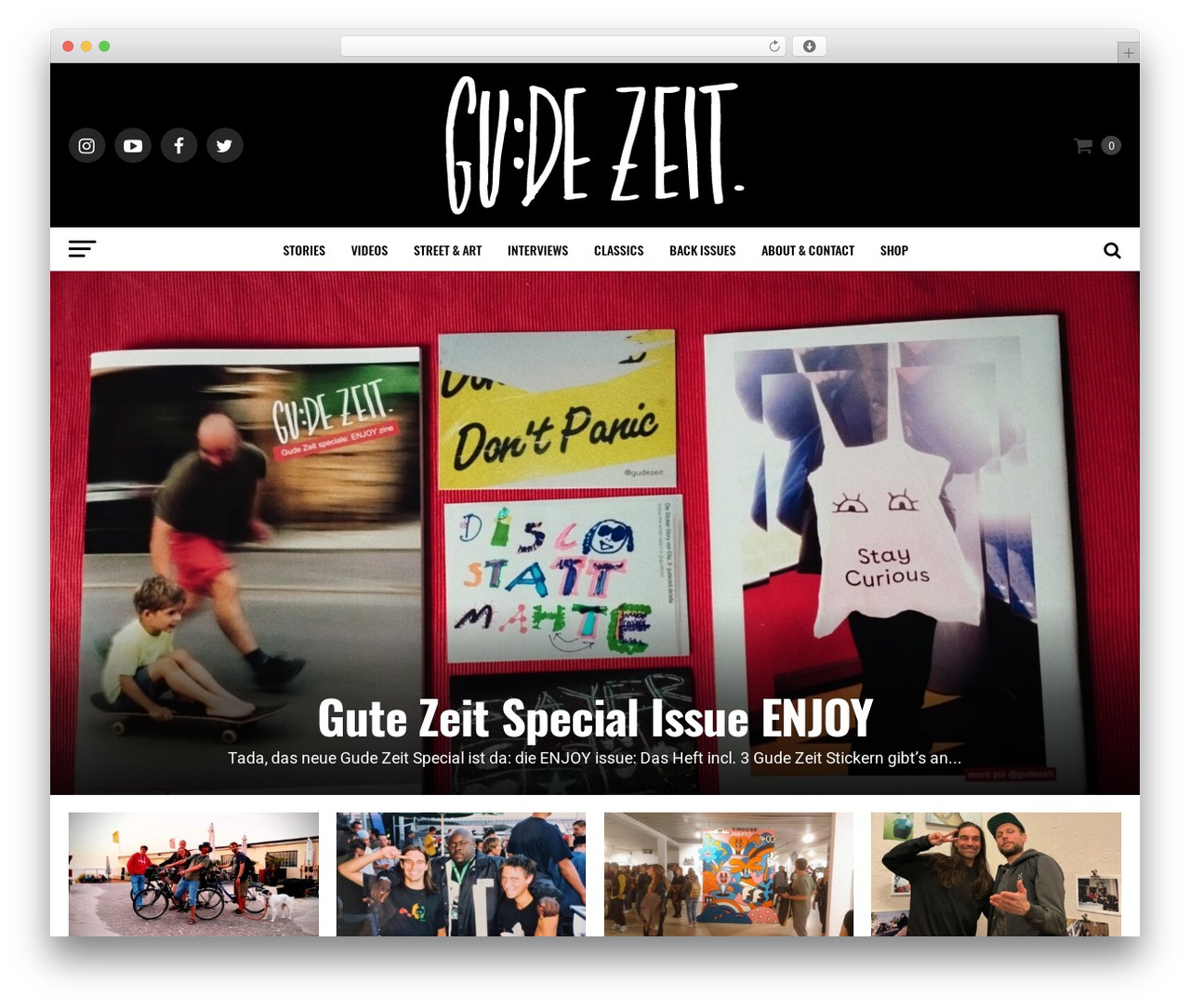 Zox News WordPress news theme - gudezeit.de