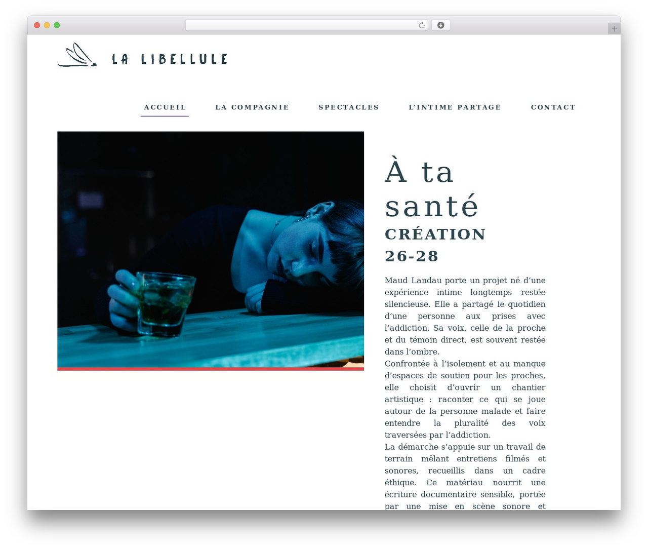 BardWP theme WordPress - compagnielalibellule.com