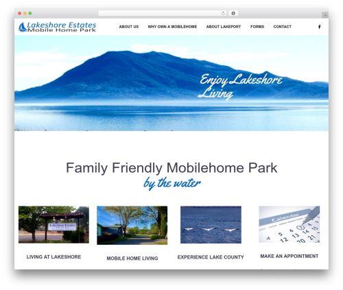 Creativo elements WordPress plugin - lakeshoreestatespark.com