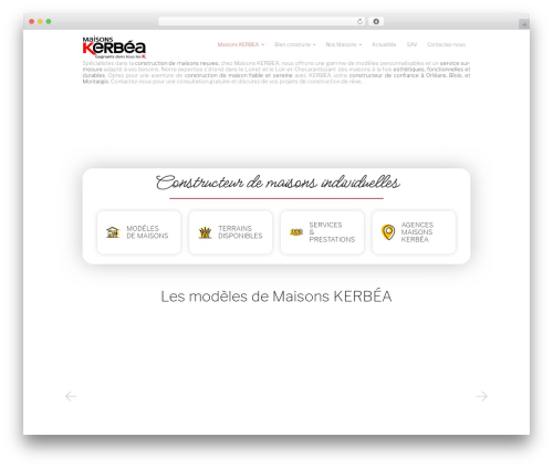 gravity top WordPress theme - maisons-kerbea.fr