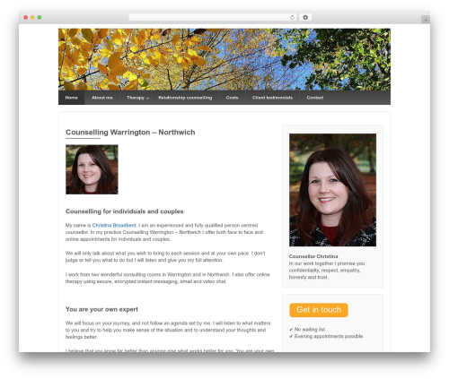 Responsive Pro WordPress theme - counselling-warrington.com