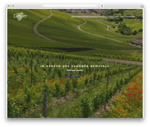 Theme WordPress Ona - weingut-dobler.de