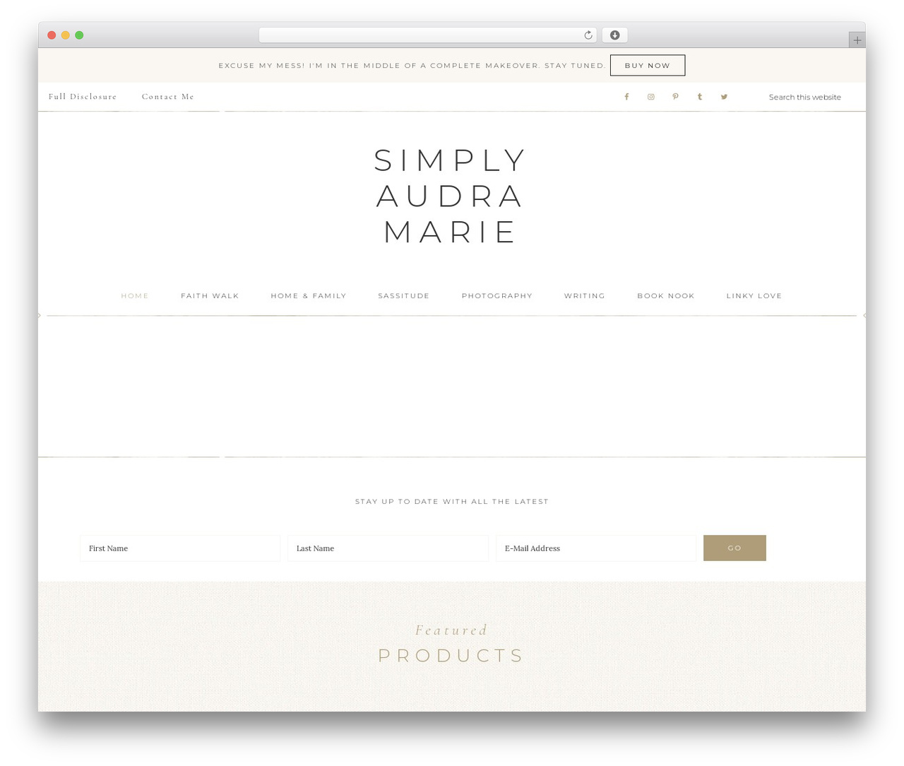 WordPress theme Genesis - audramsilva.com