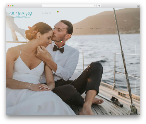 WordPress website theme Solene - elbaweddingstyle.com