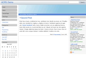 ACMS theme WordPress by Codescheme
