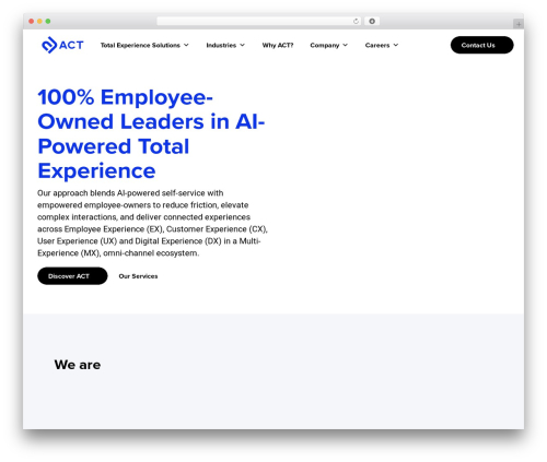 ACT Today WordPress theme - acttoday.com