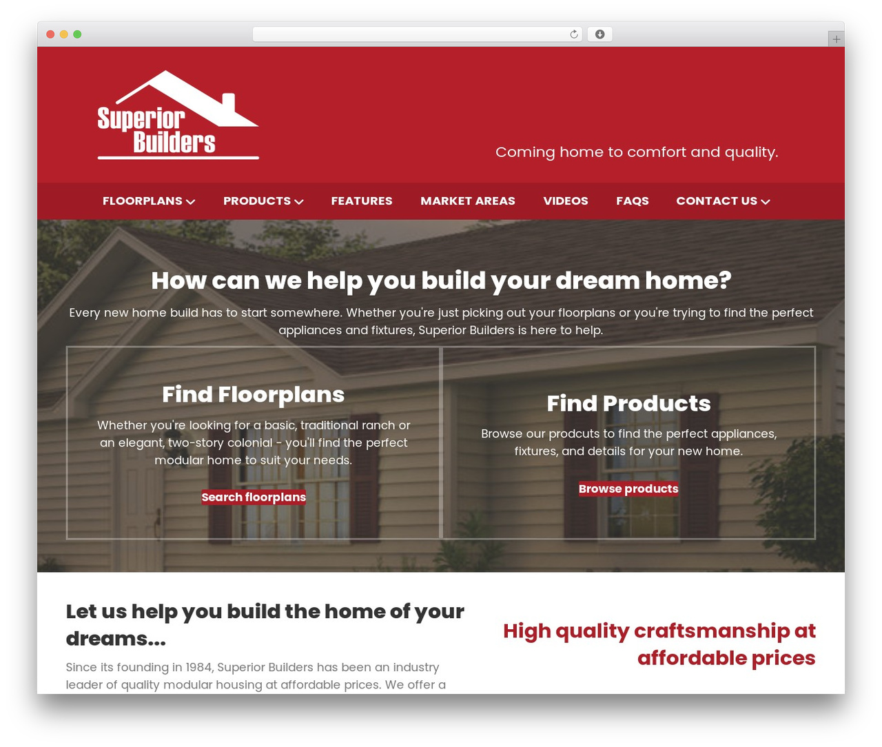 Beaver Builder Theme WordPress theme design - superiorbuilders.com
