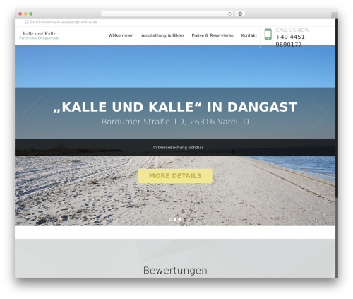 Best WordPress theme NOO Citilights - ferienhaus-dangast.com