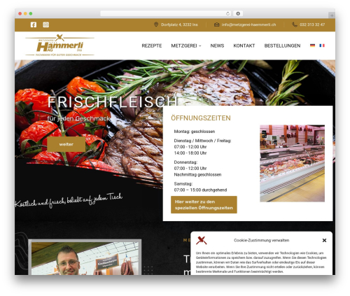 Corvex WordPress theme - metzgerei-haemmerli.ch