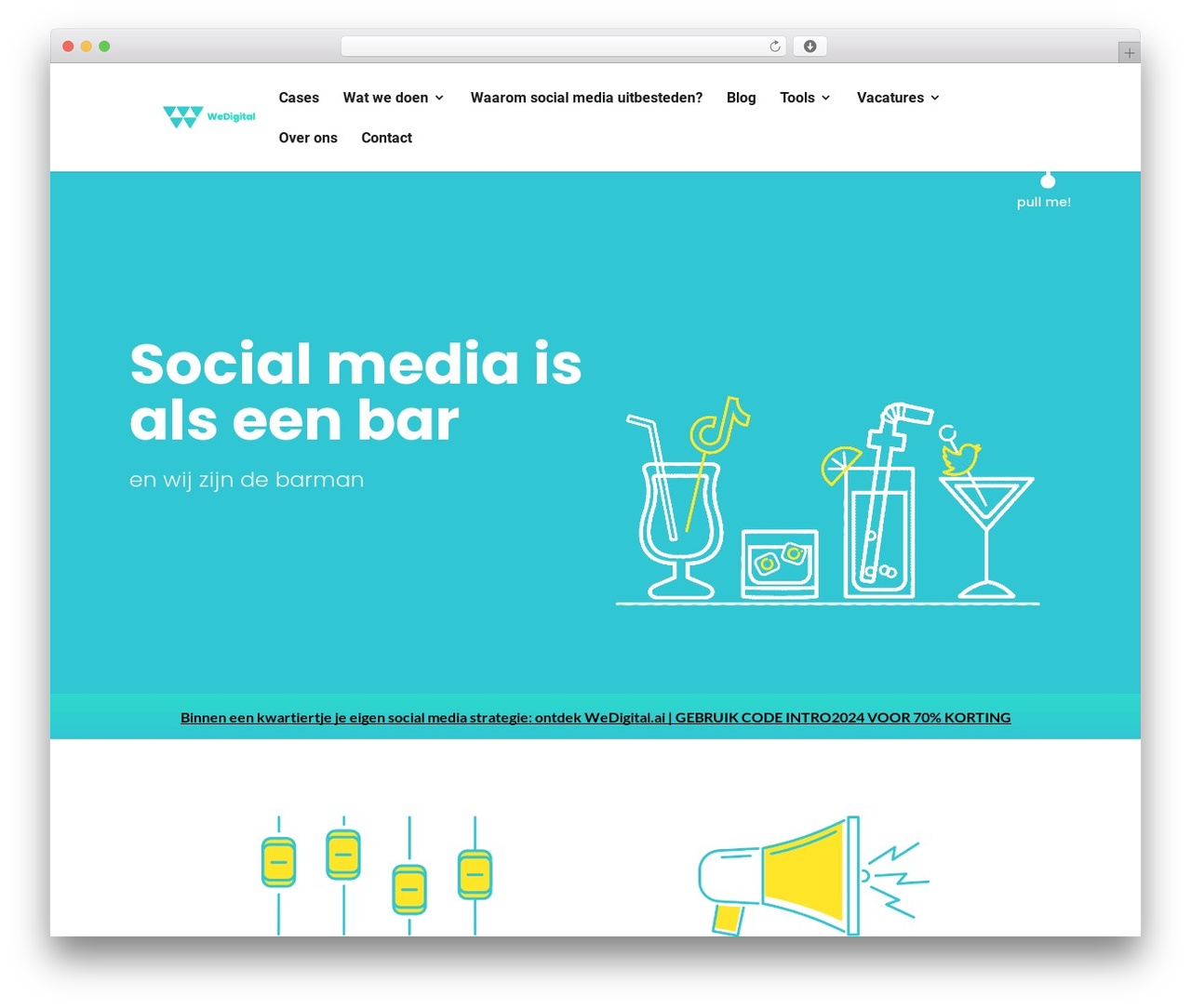 We Digital WordPress template - wedigital.nl
