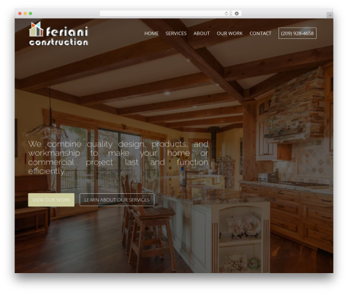 Feriani theme WordPress - ferianiconstruction.com