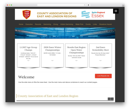Isis Pro WordPress theme - essexswimming.org Isis Pro WordPress theme - essexswimming.org